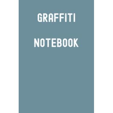 Imagem de Graffiti Notebook: Spirit Mountain Blue Matte Finish Lined Journal, 120 Pages, 6 x 9, Gift For Thinkers, List Makers and Doers (Graffiti Notebook Journal)