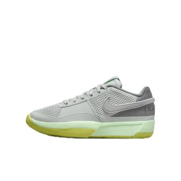 Imagem de Nike Ja 1 Tênis de basquete infantil grande (DX2294-003, prata claro/ciber/cinza claro/granito), Prata clara/ciber/cinza claro/granito, 20