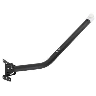 Imagem de Miriam Song Kit de montagem de antena - Suporte de trava pivô ajustável Starlink com mastro J para instalação na parede, beiral e telhado - Ideal para adaptador de montagem de Internet via satélite
