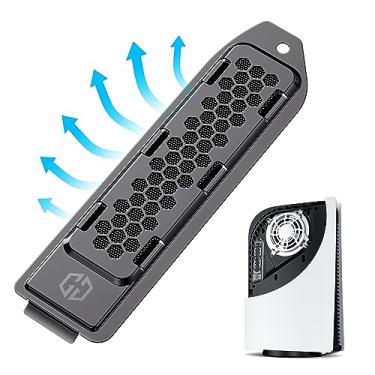 Imagem de GRAUGEAR Capa de dissipação de calor de metal para PS5 M.2 SSD Slot de expansão | Adequado para todos os SSD NVMe Playstation 5 com dissipador de calor | Novo orifício celular oco respirável | Refrigeração e à prova de poeira | G-PS5M2-COVER-B