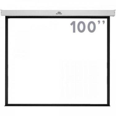 Imagem de Tela de Projeção Retratil Sumay TRVS100 2,03X1,52m