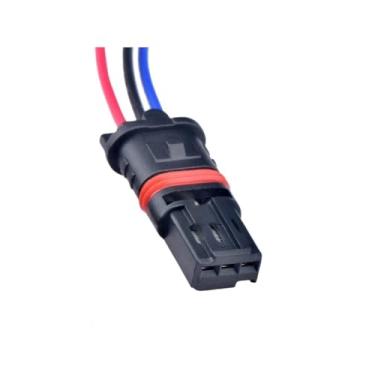 Imagem de 3 pinos fêmea conector de radar reverso automático maçaneta da porta do carro assento espelho retrovisor plugue chicote de aquecimento CY000378-21-1.0(Female with wires)