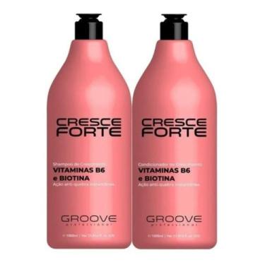 Imagem de Groove Cresce Forte Shampoo E Condicionador 1 Litro - Groove Professio