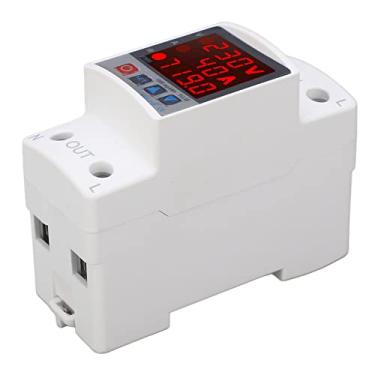 Imagem de Protetor contra Sobretensão Protetor de Subtensão Com Material de PC para Eletrodomésticos, Display de Tensão e Proteção de Segurança, 220 V CA, 80 V-400 V, 50/60 Hz, 140-230 V,