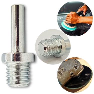 Imagem de Adaptador Base de Lixa Boina M14 Haste Pino 8mm Starfer para Parafusadeira Furadeira