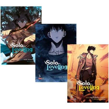 Imagem de Manga Solo Leveling Manhwa Kit Volumes 2, 3 e 4 L A C R A D O S - Pani