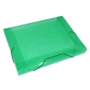 Imagem de PASTA A/E PP ACP OFICIO 30mm VERDE c/10