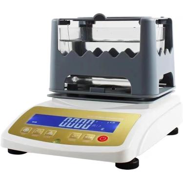 Imagem de Medidor de testador de densidade digital densímetro de ouro para higrômetro de ouro Mineração de jóias 0,01-300g 0,005-300g 0,01-1200g 0,001g/cm3.200g (precisão de 0,001)