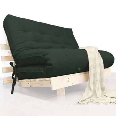 Imagem de Futon Casal Tokio Sofa Cama D33 Com Madeira Maciça Ii