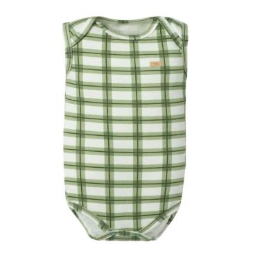 Imagem de Body Bebê Regata Menino Estampado Verde Camping - Hug