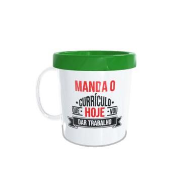 Imagem de Caneca Acrílica Rosqueável Personalizada - Carnaval - Hoje Vou dar Tra