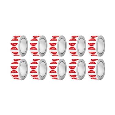 Imagem de shamjina 5000 peças adesivos de gerenciamento de inventário selando adesivos de 2,5 cm de preços redondos para venda de pátio de promoção de lojas de varejo