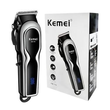 Imagem de Máquina De Cortar Cabelo Bateria Recarregável Corte Detalhado Profissi