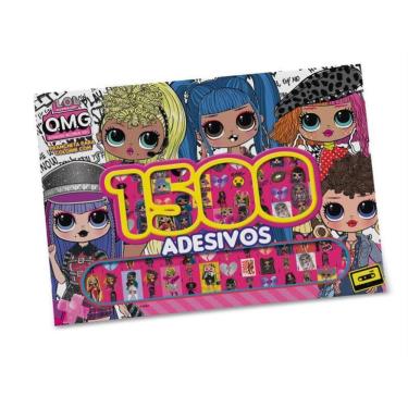 Imagem de Lol Surprise - Omg Prancheta Para Colorir Com 1500 Adesivos