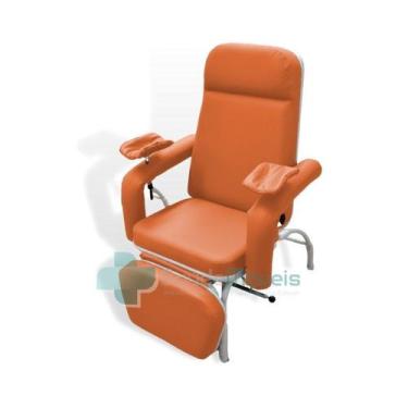 Imagem de Poltrona Hospitalar Coleta Reclinável - COMFORT - SaúdeMóveis, LA - La