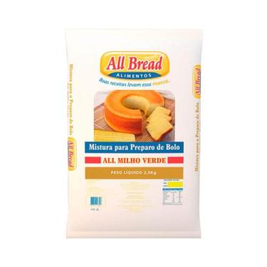 Imagem de Mistura Para Bolo De Milho All Bread C/ 2,5 Kg