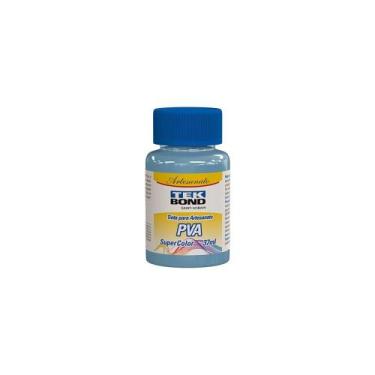 Imagem de Tinta PVA para Artesanato Tekbond Super Color Azul Céu 37ml - Embalage