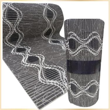 Imagem de Passadeira Emborrachada Antiderrapante Larga (65cm) (Abstrato,1 Metro)