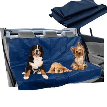 Imagem de Capa PROTETORA PET de Assento AZUL CARRO AUTOMOTIVO Higiênico Impermeá