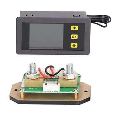 Imagem de Testador de Bateria Multifuncional Monitor de Temperatura Detecção Bidirecional Voltímetro Amperímetro Capacidade Coulomb Medidor 500V Com Display LCD (500A)