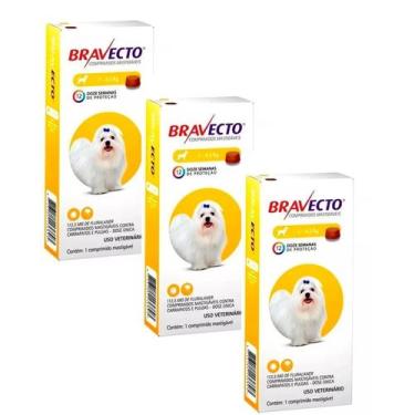 Imagem de Kit 3x BRAVECTO 112,5MG 2 - 4,5kg