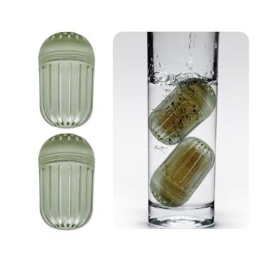 Imagem de Infusor de frutas tamanho pequeno, 2 peças, infusor de chá para garrafas de boca larga. Compatível com Stanley, Hydro Flask, Iron Flask, Takeya, ThermoFlask