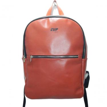 Imagem de Mochila De Couro Unissex Zup Vermelha
