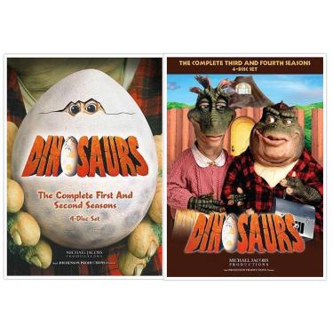 Imagem de alacoo Dinossauros: Coleção De Dvds Da Série Completa Tv Temporadas 1 A 4