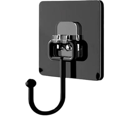 Imagem de Gancho Adesivo Autocolante Parede Cozinha Banheiro Quarto Funcional Organizador (10)