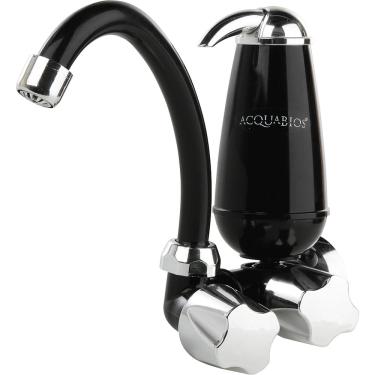 Imagem de Torneira Móvel com Filtro BMP E05 Acquabios Preta/Cromada