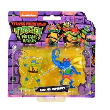 Imagem de TEENAGE MUTANT NINJA Turtles Movie MINI Figure 2-Pack Leo & Baxter Fly