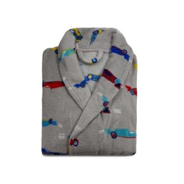 Imagem de Roupão Banho Microfibra Camesa - Cores Unissex Infantil