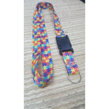 Imagem de Cordão autista de identificação - Loja do Hippie