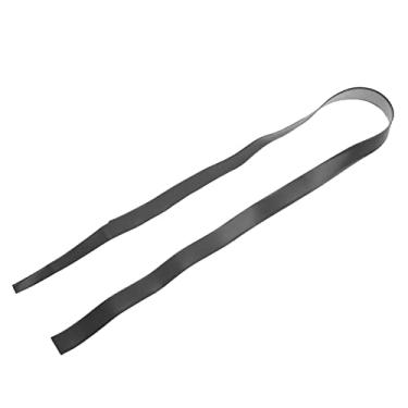 Imagem de Raquetes de tênis de badminton agarra alças de alça de tênis de alta qualidade para tênis para tênis de badminton e hastes de pesca 110cmx2.4cm (Preto)