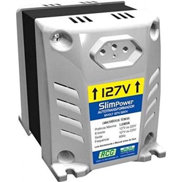 Imagem de Autotransformador 127/220VAC 750VA Slim Power Prata - RCG
