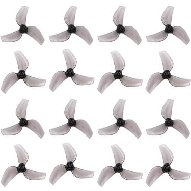Imagem de HOPLEX 16pcs Gemfan 1219S 3-Blade Propellers with 1.0mm Shaft Hole Compatible for 0702 Series Brushless Motor, FPV Racing Drone Like Air65 Brushless Drone Metor65 Brushless Quadcopter