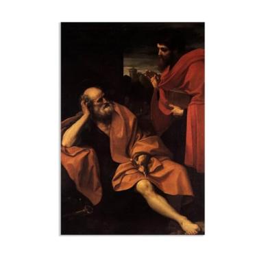 Imagem de Impressões em tela de pinturas famosas, santos Pedro e Paulo, impressões de arte giclée em tela de artistas famosos para decoração de sala de estar apenas tela 75 x 50 cm (76.2x50.8 cm)