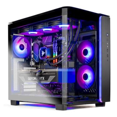 Imagem de Skytech King 95 Gaming PC Desktop, Ryzen 7 9700X 3,8 GHz (5.5GHz Turbo Boost), NVIDIA RTX 5070 12GB GDDR7, 1TB Gen4 SSD, 32GB DDR5 RAM 6000 RGB, 850W Gold PSU, 360mm ARGB AIO, Wi-Fi, Win 11 Home