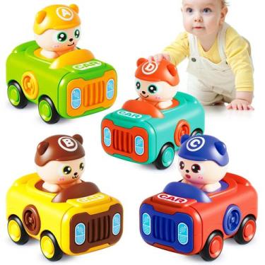 Imagem de Toy Car Keamaidy Baby para crianças de 1 a 3 anos com Press-to-Go