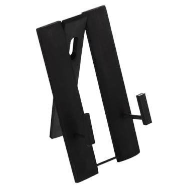 Imagem de Amosfun 2 Peças De Suportes Dobráveis Madeira Para Ventiladores Chineses, Portáteis Ou Redondos, Decoração Mesa Escritório E Casa