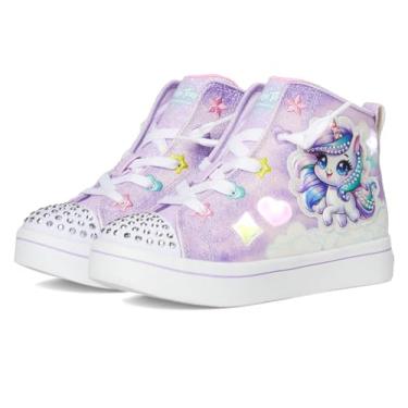Imagem de Skechers Tênis feminino TWI-Lites 2.0 314378n (infantil), Lavanda/Multi, 10 Toddler