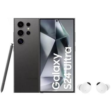 Imagem de Smartphone Samsung Galaxy S24 Ultra 6,8 Galaxy - AI 256GB + Fone de Ou