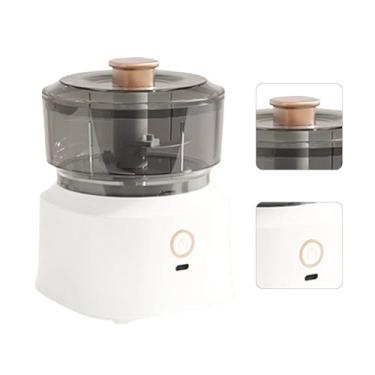 Imagem de AYNEFY Chopper de Carne Elétrica Eficiente Lâminas de Aço Inoxidável para Cozinha Amigável e Durável Grinder para Uso Doméstico (Branco)