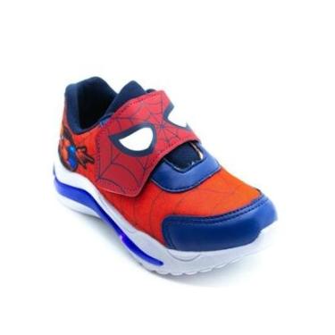 Imagem de Tênis Infantil Menino Mini-pé Homem Aranha - Vermelho e Azul-Masculino