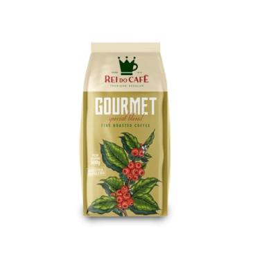 Imagem de Café Em Grãos Gourmet Torrado 500g REI DO CAFE 100% Arábica Alta Mogiana Cafeteria Tradicional de Santos