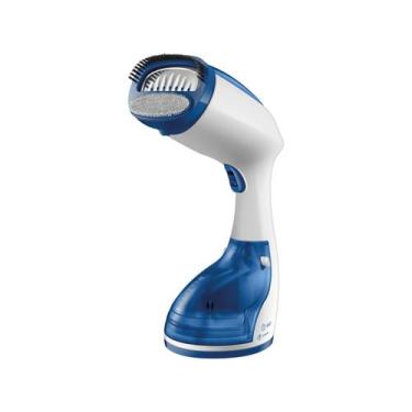 Imagem de Passadeira a Vapor Mondial Portátil 260ml 1500W - Branco e Azul Fast S
