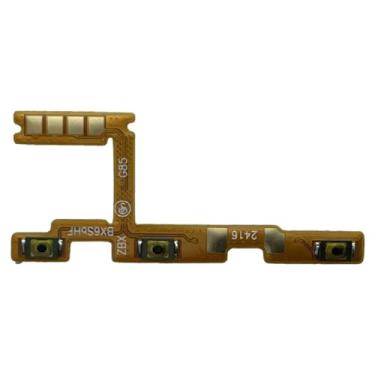 Imagem de SECRETIGER Substituição do cabo flexível da fita do botão de volume para Moto G85 5G XT2427-3 - Power (On Off)/botão de volume/botões laterais conjunto de substituição de chave