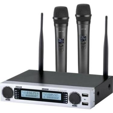 Imagem de Microfone Sem Fio Duplo VLR5-02 Plus Vokal