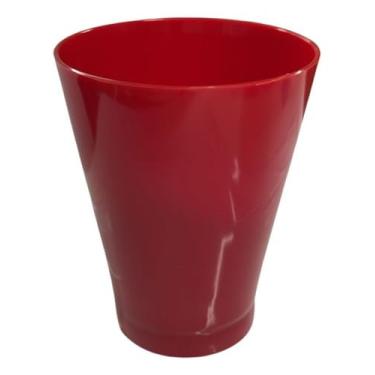 Imagem de Kit 50 Copos Acrílico 200ml Rubizinho – Ideais para Aniversários e Eventos (Vermelho)