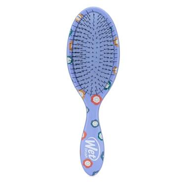 Imagem de Wet Brush Hello Kitty and Friends Escova de cabelo desembaraçadora original, Cinnamaroll, cerdas ultra macias IntelliFlex, fácil desembaraçamento para todos os tipos de cabelo (molhado seco e